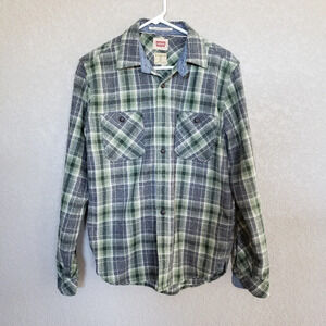 Levis wool paid button down shirt slim fit